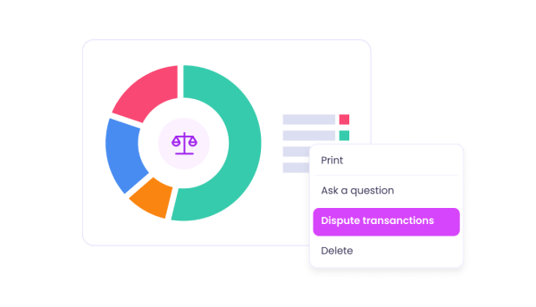 Tracking Payment And Dispute Center