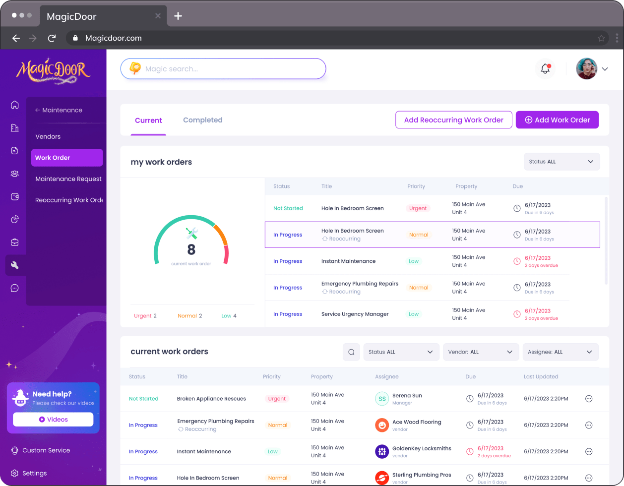 Work Orders Made Simple