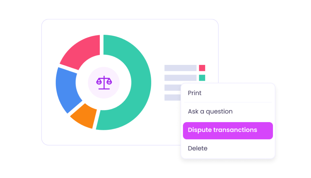 Track Payment & Dispute Center 